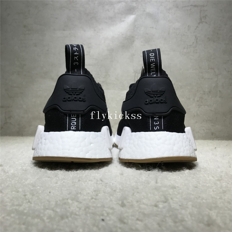 Real Boost Adidas NMD R1 PK Black